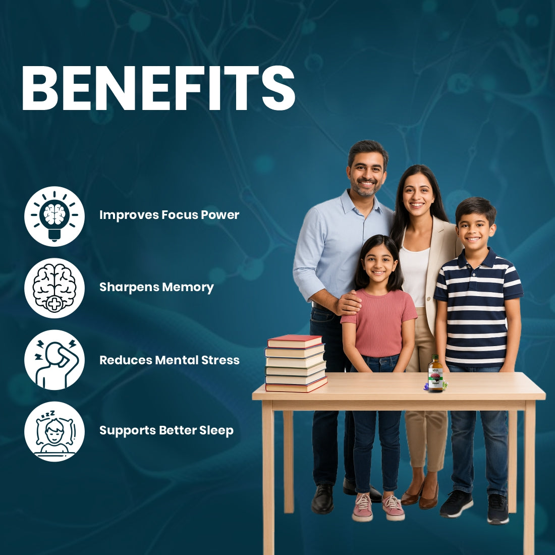 Medhakalp Syrup | Natural Support for Brain & Memory | 200 ML