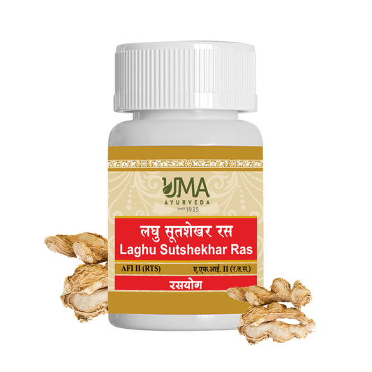 Uma Ayurveda Laghu Sutashekhar Ras Useful in Migraine and Headche