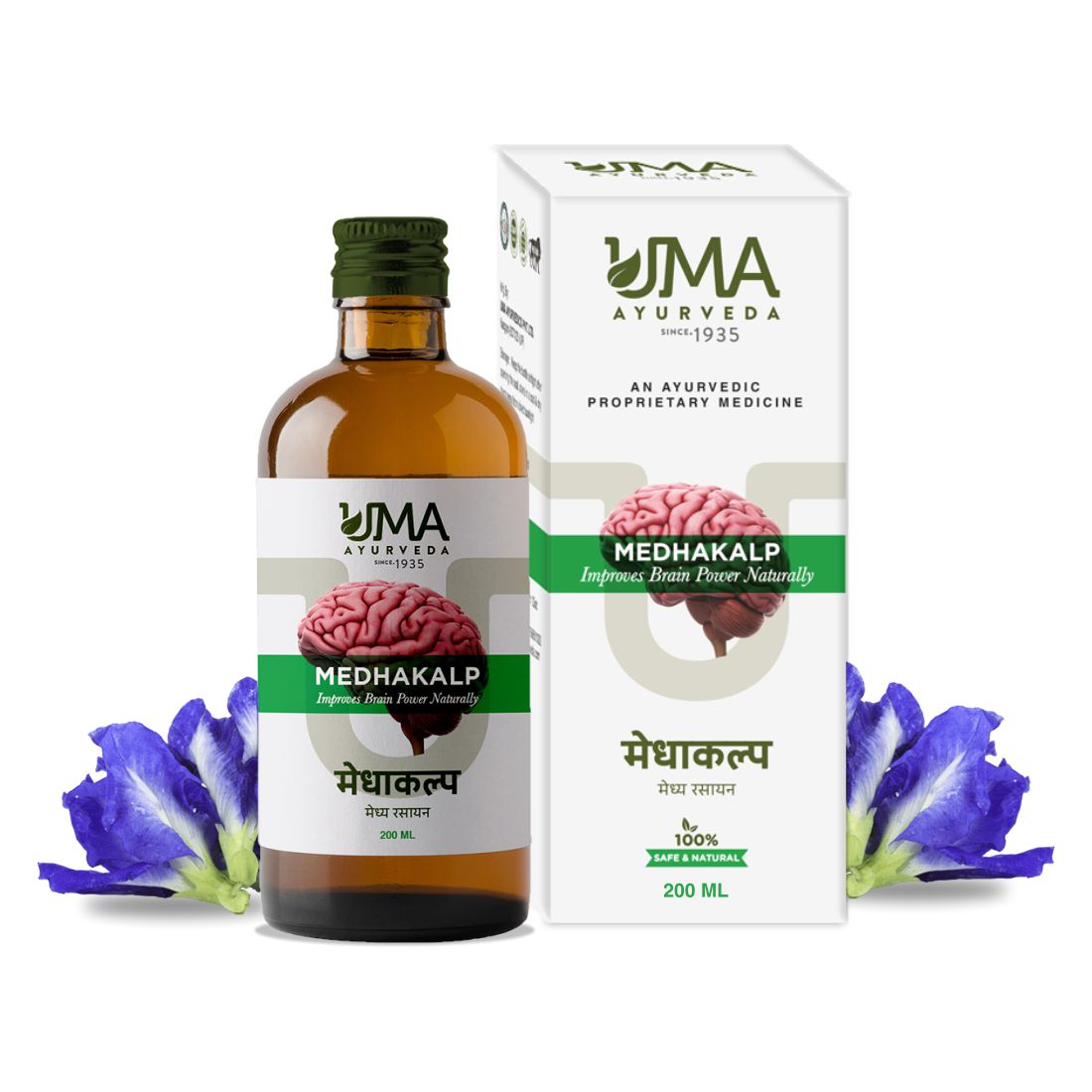 Medhakalp Syrup | Natural Support for Brain & Memory | 200 ML