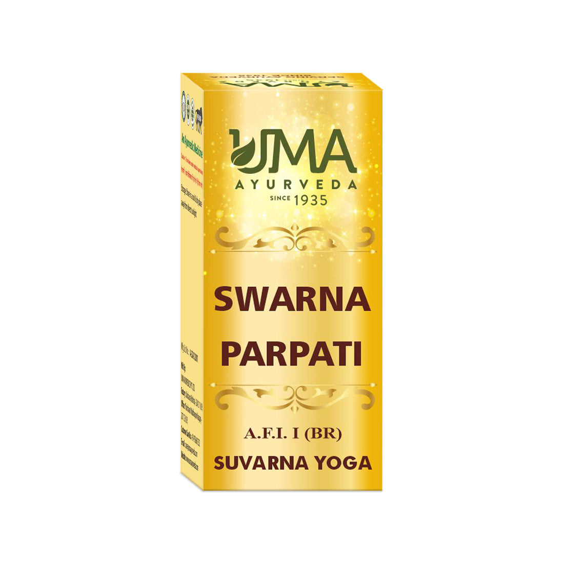 Swarna Parpati Gold Powder Used For Malaborstion Syndrome