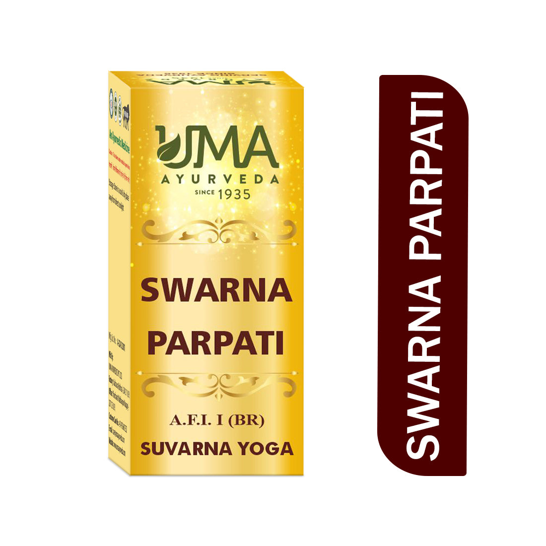 Swarna Parpati Gold Powder Used For Malaborstion Syndrome