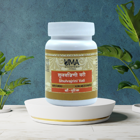 Uma Ayurveda Shulvajrini Vati 80 Tablets