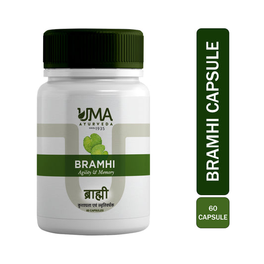 Uma Ayurveda Brahmi Capsule Useful in General Wellness Mental Wellness Products