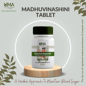 Uma Ayurveda Madhuvinashini  Tablets Useful in Diabetes