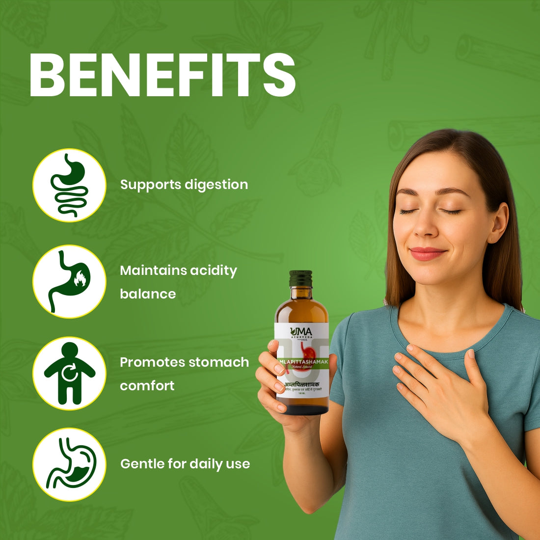 Amlapittashamak | Antacid Syrup | 450 ml