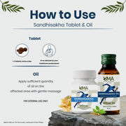 Sandhisakha Tablets & Oil Combo