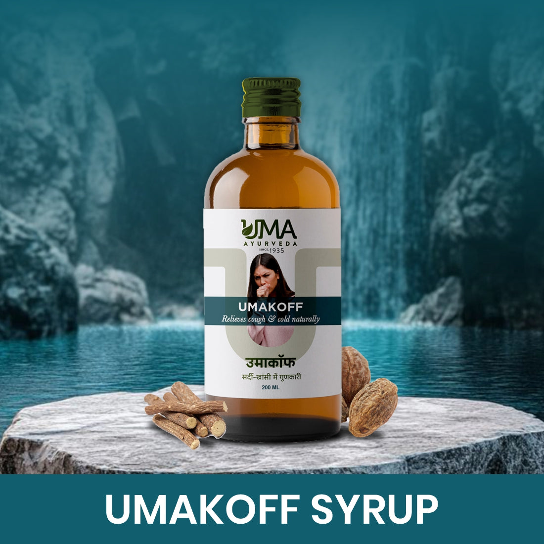 Umakoff Syrup | For Cough, Cold & Throat Comfort | 200 ml
