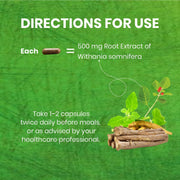 Ashwagandha Capsules | 60 Caps