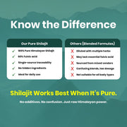 Shilajit Capsule | Pure Shilajit | 60 Tab