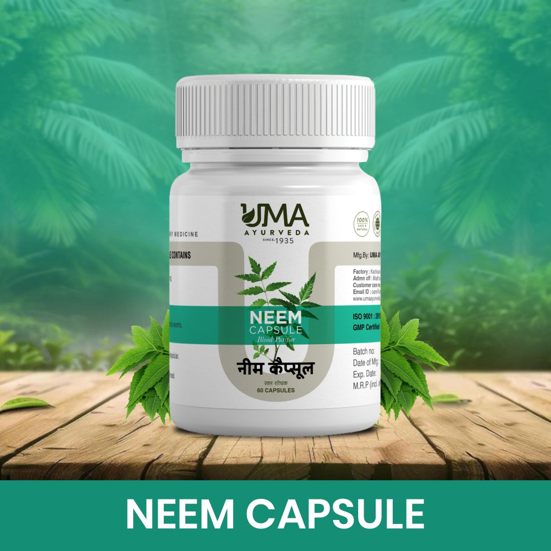Neem Capsules | 60 Caps