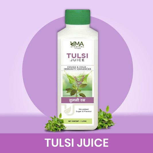 Tulsi Juice | Protects from Pollution | Relieves Cough, Cold & Throat Irritation | 1 L