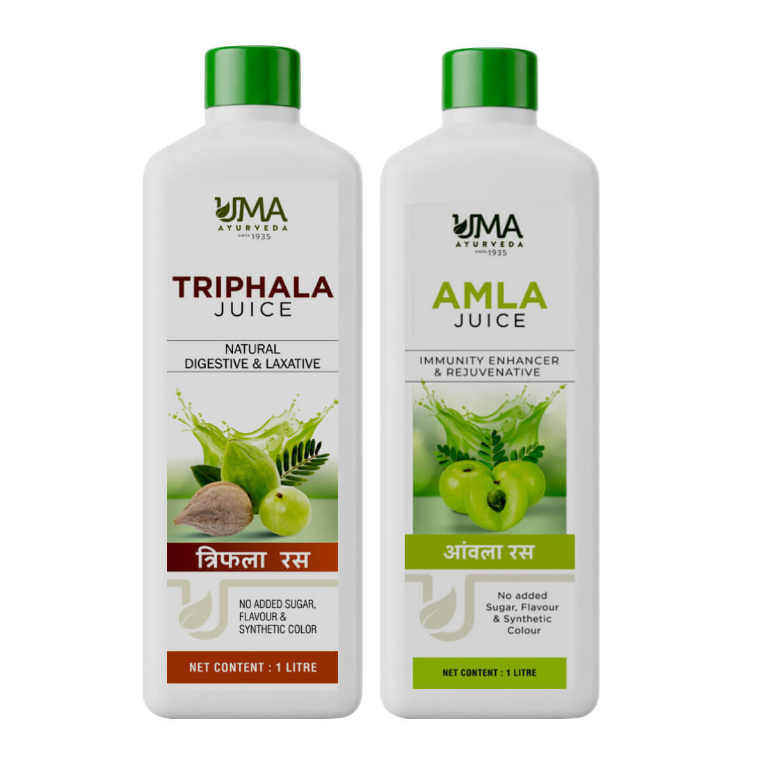 Triphala + Amla Juice Combo (Pack of 2)