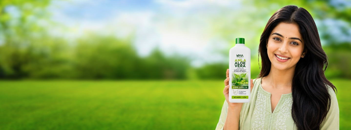 The Power of Amla & Aloe Vera