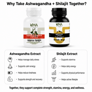 Ashwagandha + Shilajit Capsule | Combo (Pack of 2)