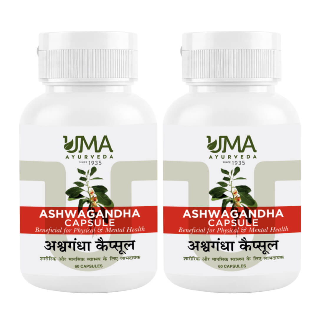 Ashwagandha Capsules | 60 Caps
