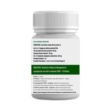 Uma Ayurveda Ayush-64 | 60 Tab