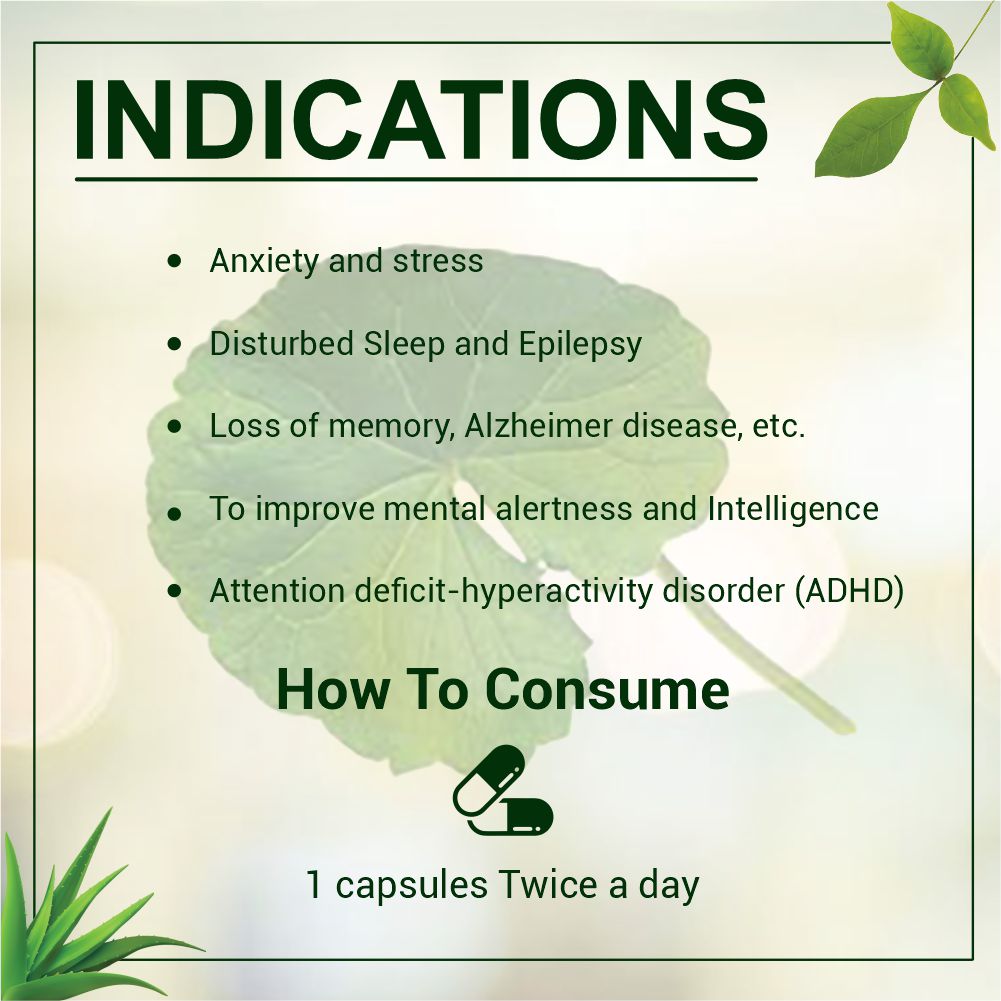 Brahmi Capsules | 60 Caps