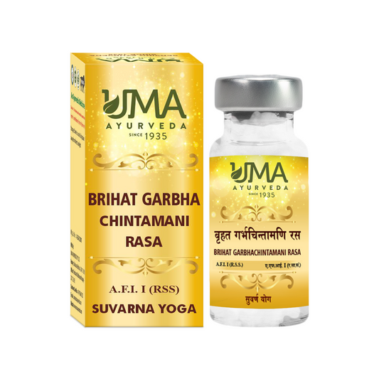 Brihat Garbha Chintamani Rasa Ayurvedic Gold Tablet