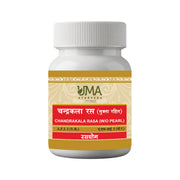 Uma Ayurveda Chandrakala Ras (W/O) Pearls Tablets