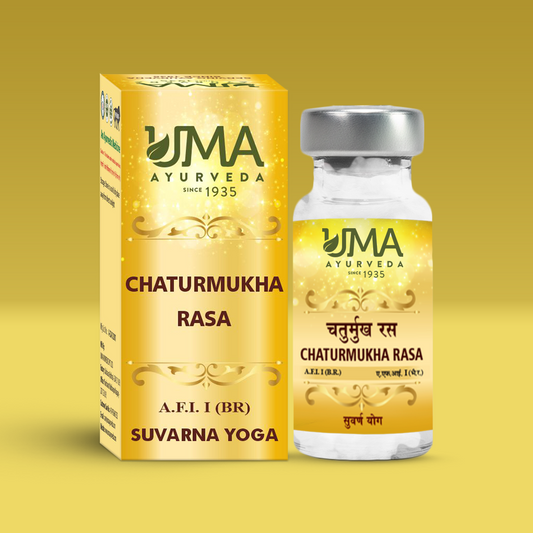 Chaturmukha Rasa Ayurvedic Gold Tablet For Hiccup , Diabetes