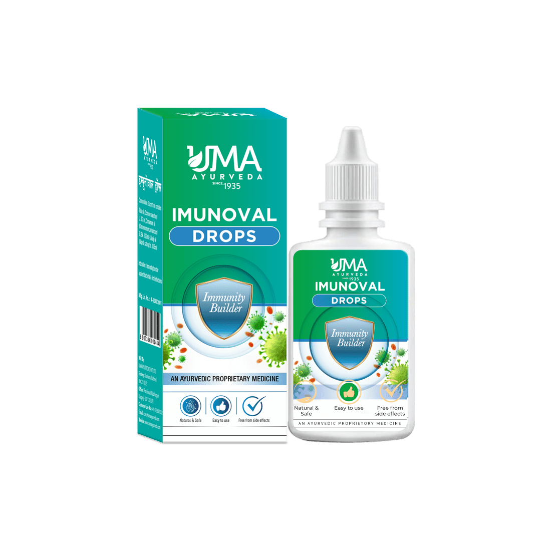 Imunoval Drops | Herbal Drops for Daily & Seasonal Wellness | 30 ml