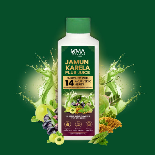 Jamun Karela Plus | 14 Herbs | Blood Sugar Management | Diabetic Care | 1L