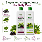 Jamun Karela + Neem Juice Combo