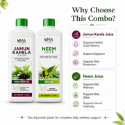 Jamun Karela + Neem Juice Combo