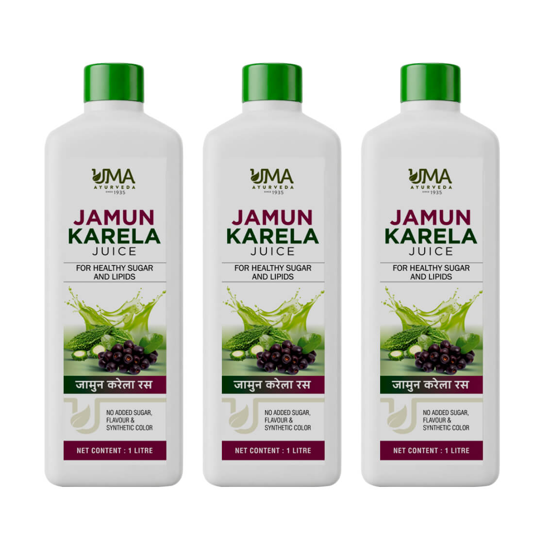 Jamun Karela Juice | Metabolic & Digestive | 1L