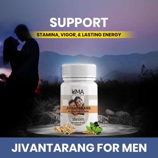 Jivantarang for Men | Stamina, Vigor & Lasting Energy | 15+ Powerful Herbs | 60 Tab
