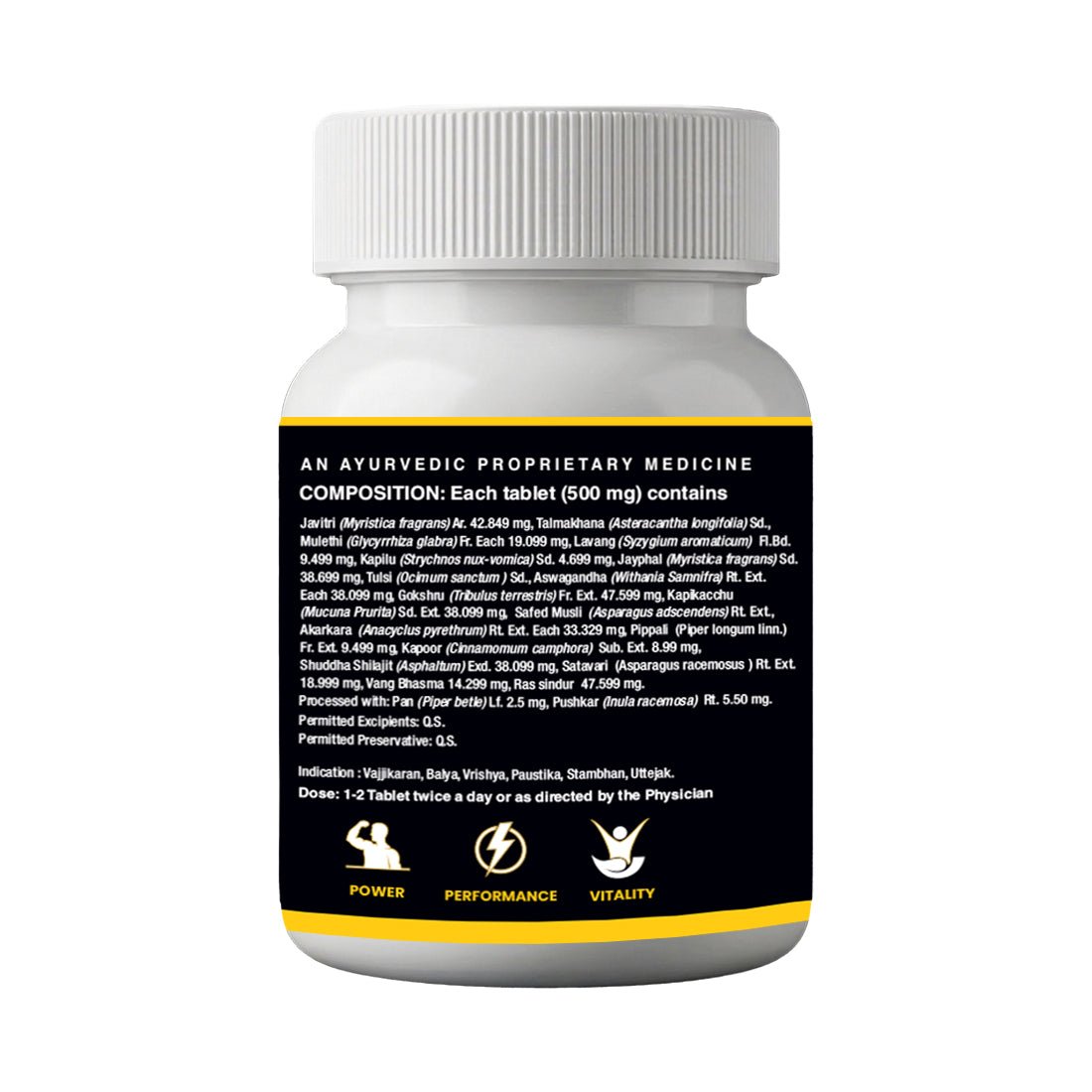 Men’s Performance & Wellness Kit | Jivantarang Tab & Oil + Shukraposhak Tab | Combo Pack