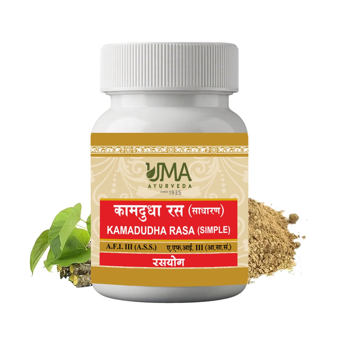 Uma Ayurveda Kamadudha Ras without Pearl