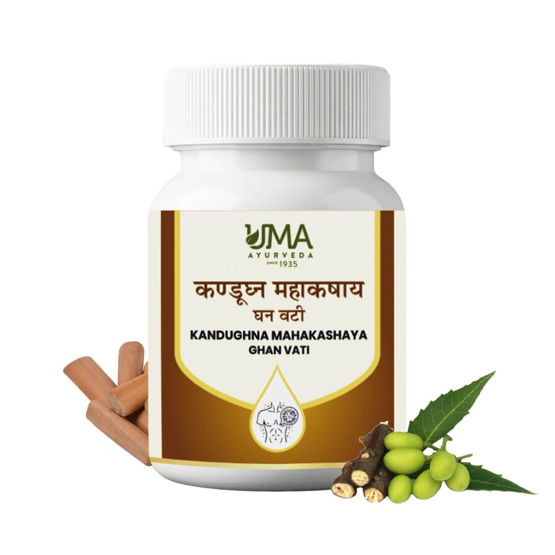 Kandughna Mahakashaya Ghanvati Tablet | 60 Tab