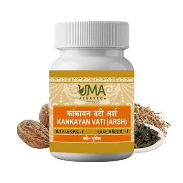 Uma Ayurveda Kankayan Vati (Arsh) Tablets
