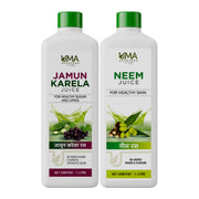 Jamun Karela + Neem Juice Combo