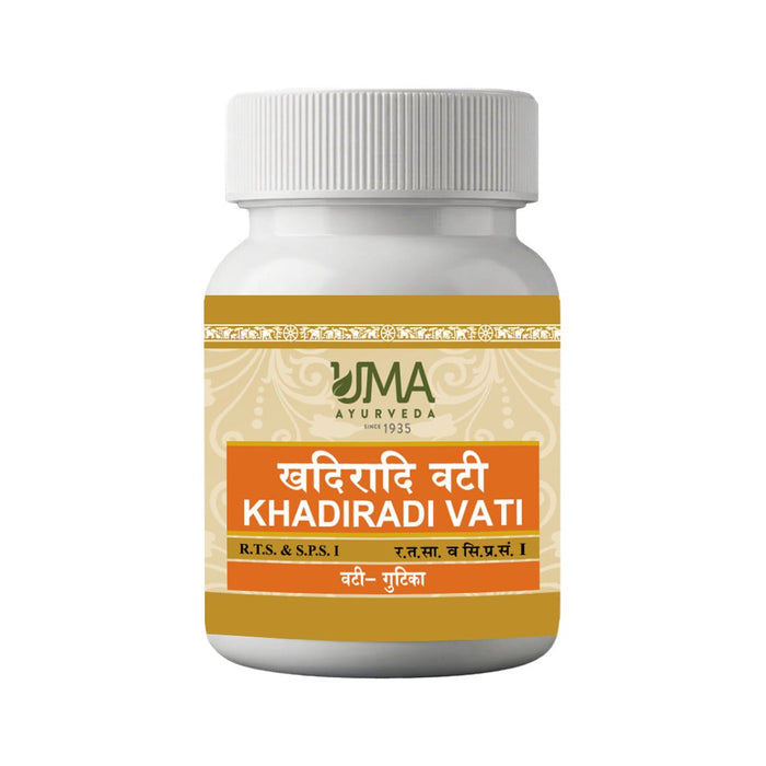 Uma Ayurveda khadiradi Vati Ayurvedic Tablet