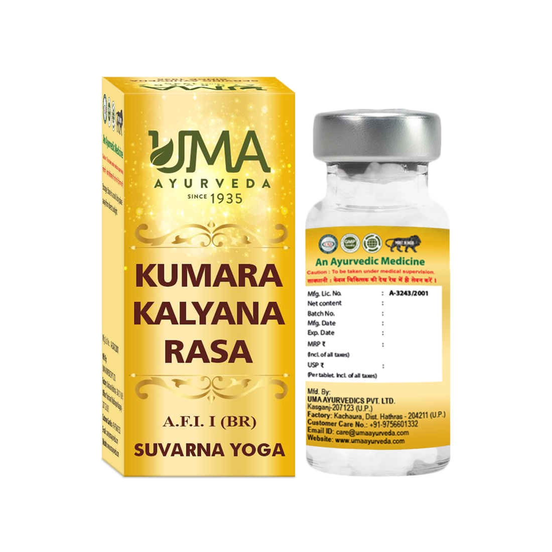 Kumara kalyana Ras Ayurvedic Tablet Useful in Diseases Of Children