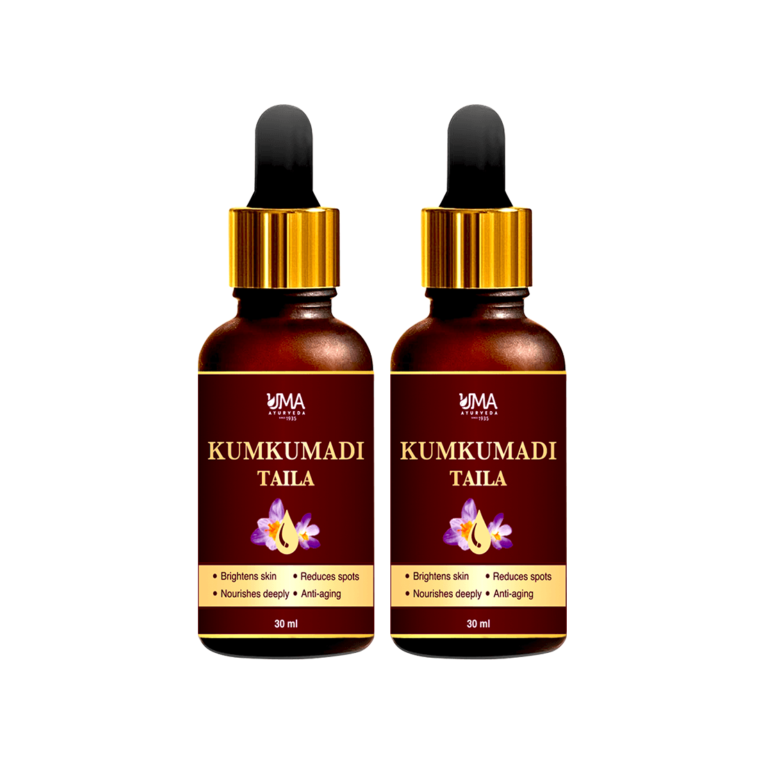 Kumkumadi Oil | Radiant Skin Care & Natural Glow Support | 30 ML