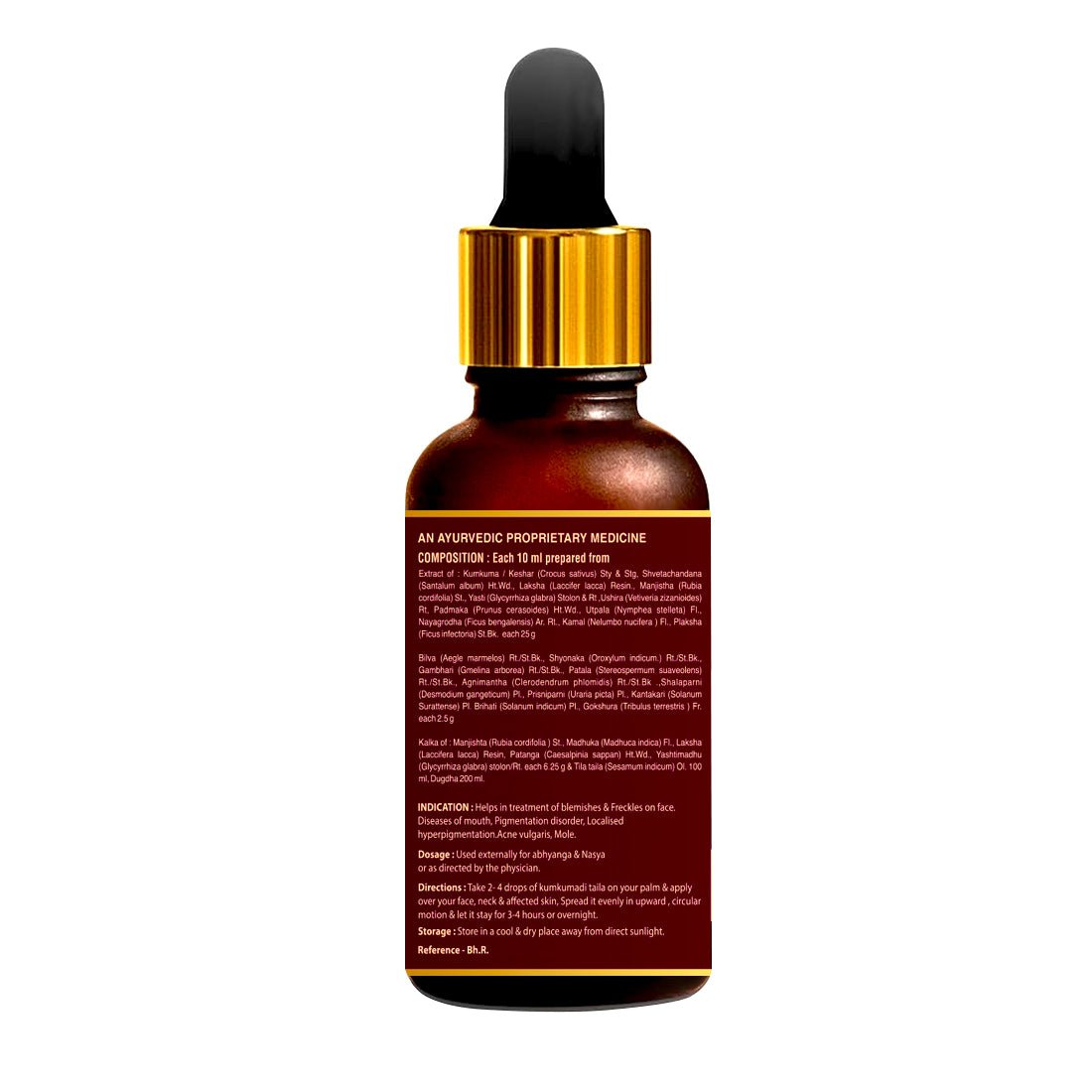 Kumkumadi Oil | Radiant Skin Care & Natural Glow Support | 30 ML