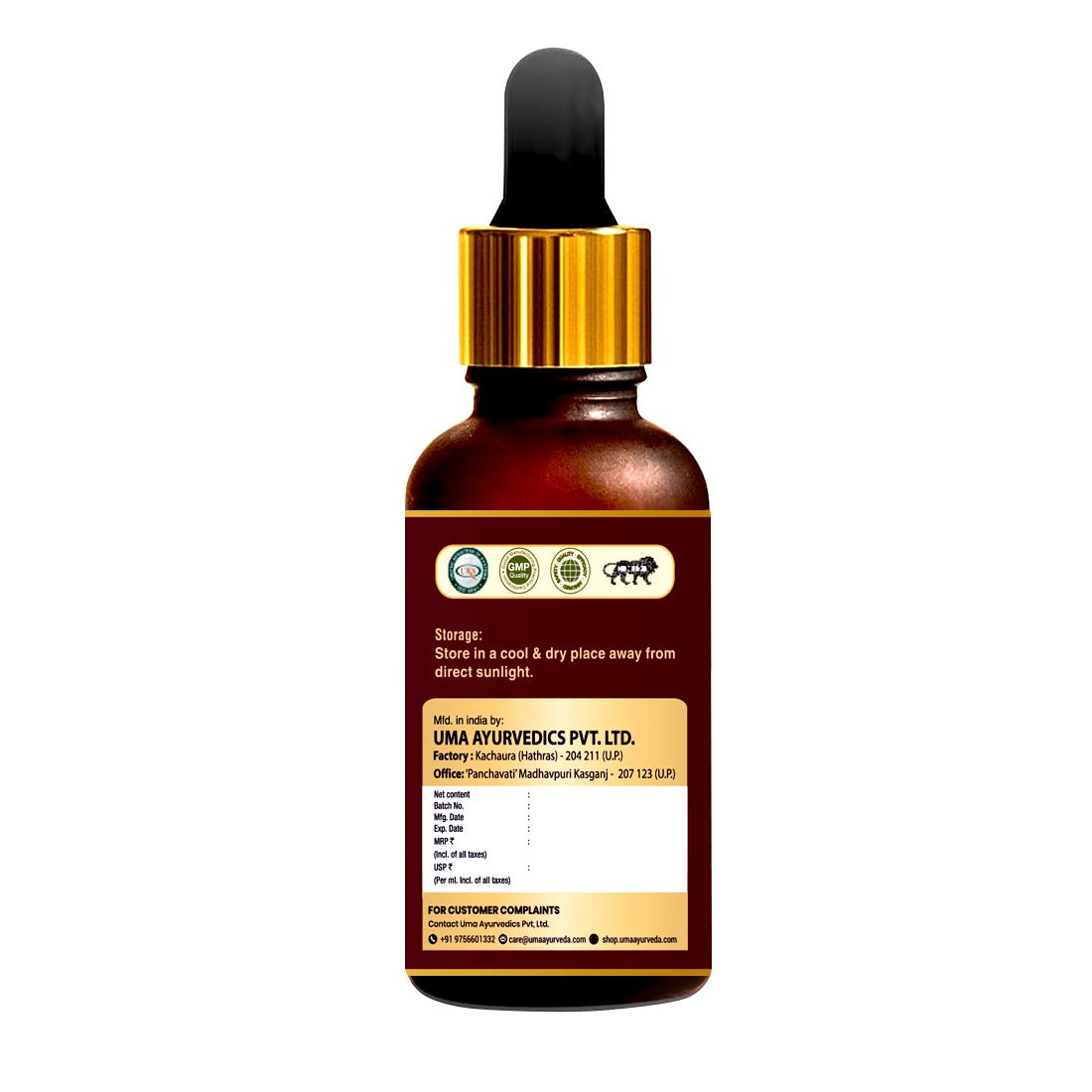 Kumkumadi Oil | Radiant Skin Care & Natural Glow Support | 30 ML