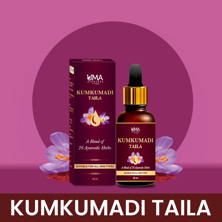 Kumkumadi Oil | Radiant Skin Care & Natural Glow Support | 30 ML