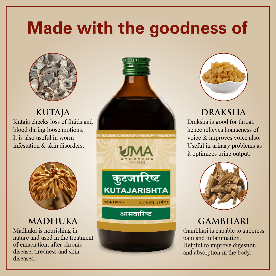 Kutajarishta | 450 ml