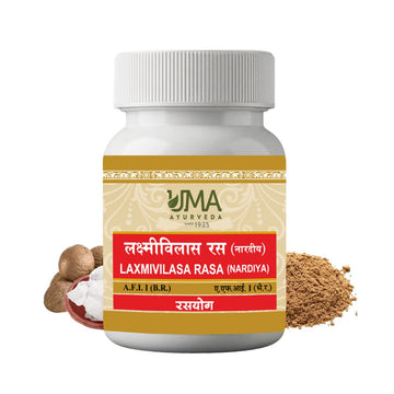 Uma Ayurveda Laxmivilas Ras (Nardiya) Tablets
