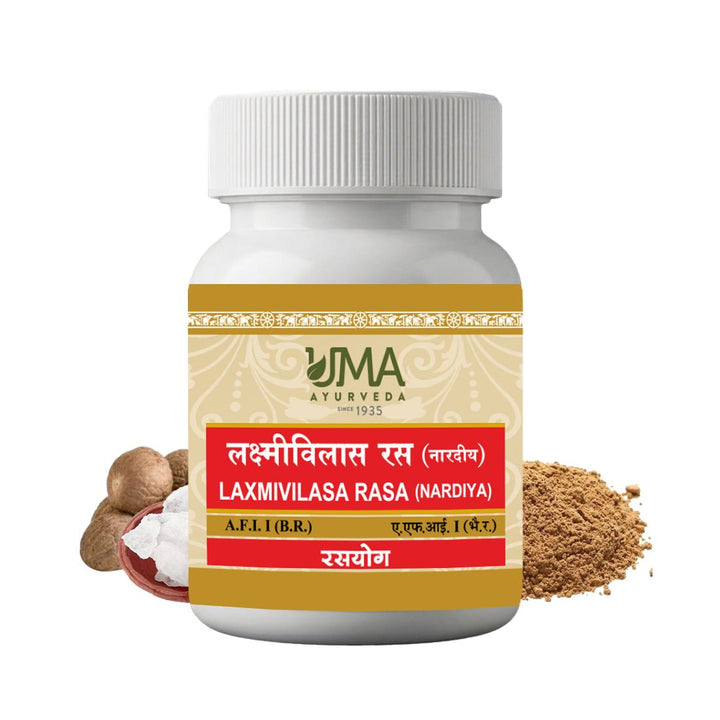 Uma Ayurveda Laxmivilas Ras (Nardiya) Tablets