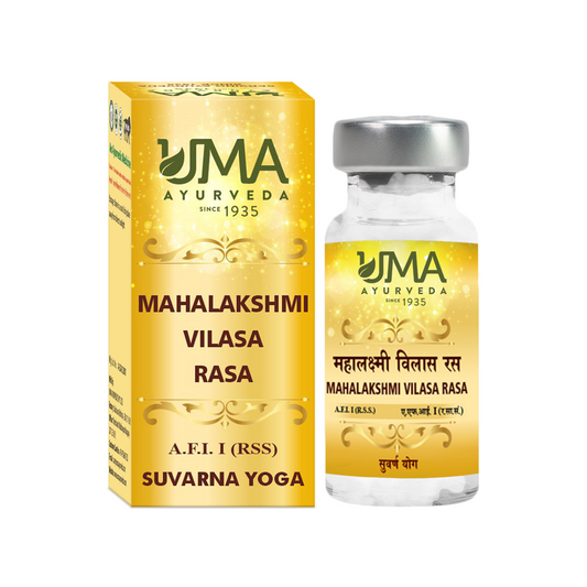 Mahalaxmivilasa Rasa Ayurvedic Gold Tablet For Asthma & Cough