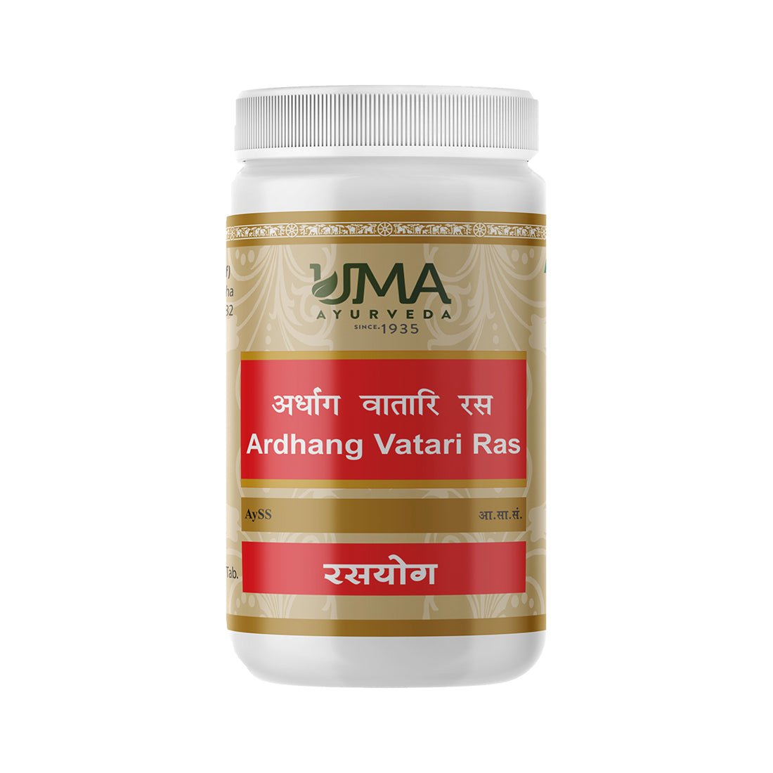 Uma Ayurveda Ardhangvatari Ras Tablets