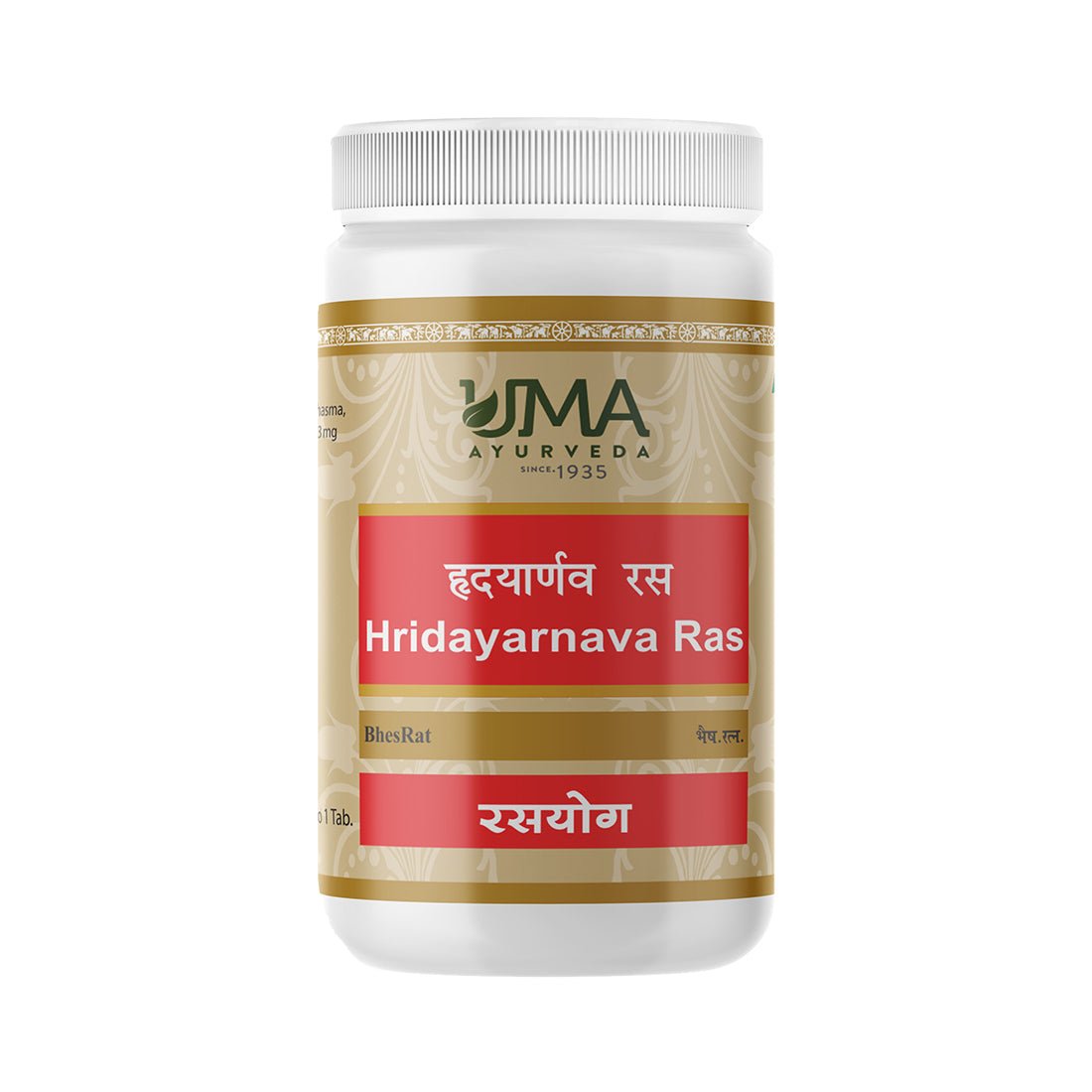 Uma Ayurveda Hridayarnava Rasa Tablets
