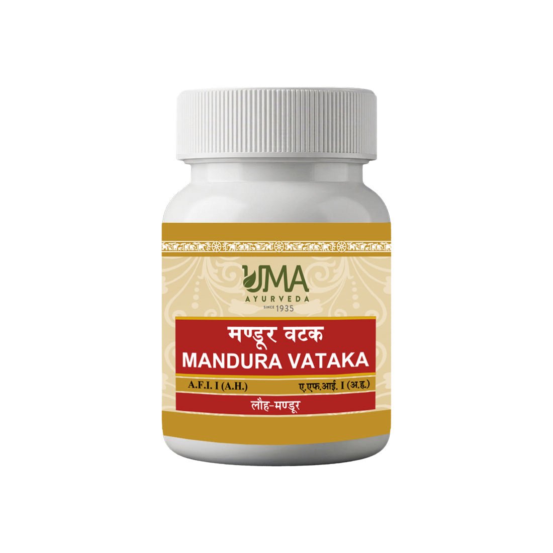 Uma Ayurveda Mandur Vatak Tablets