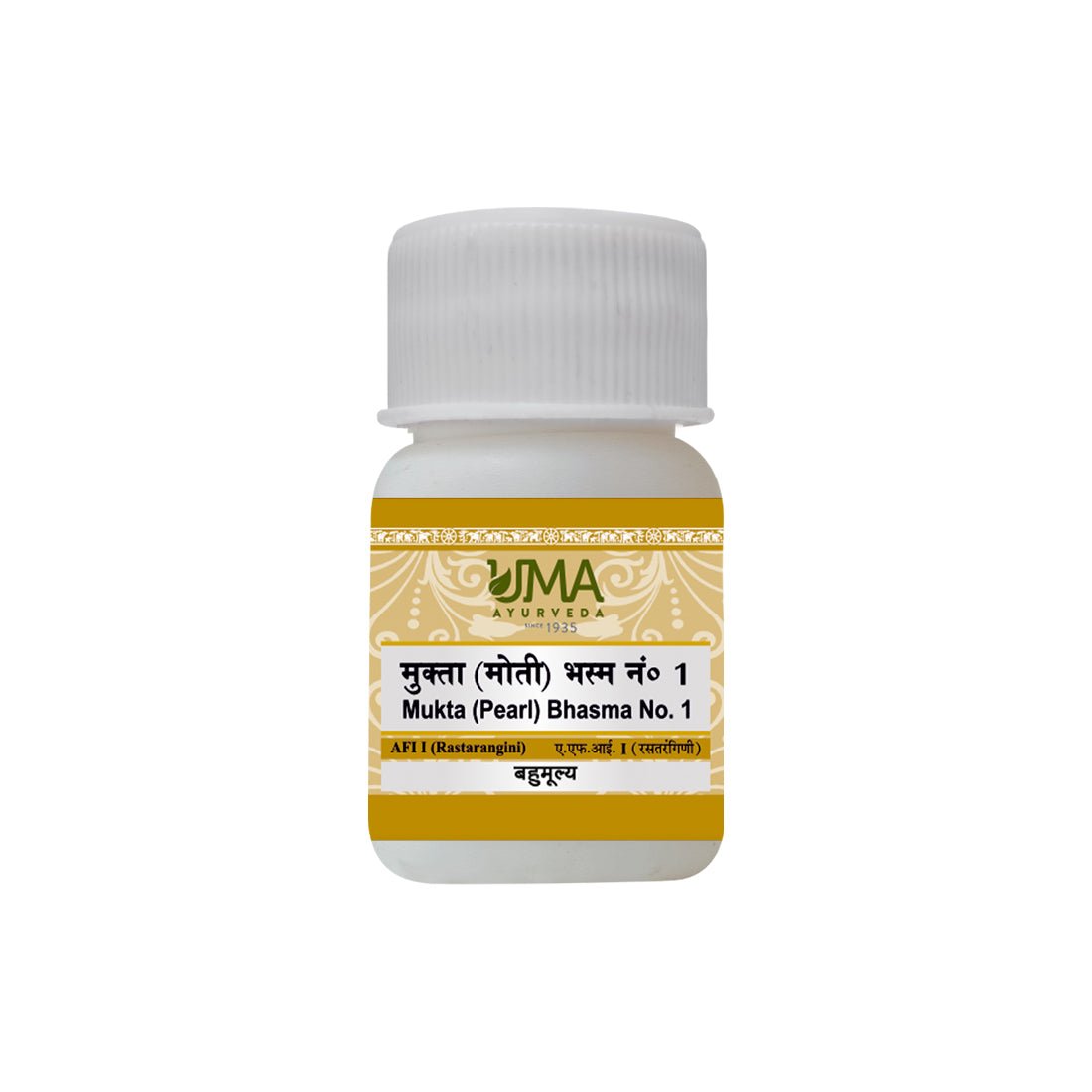 Mukta Bhasma with Pearl