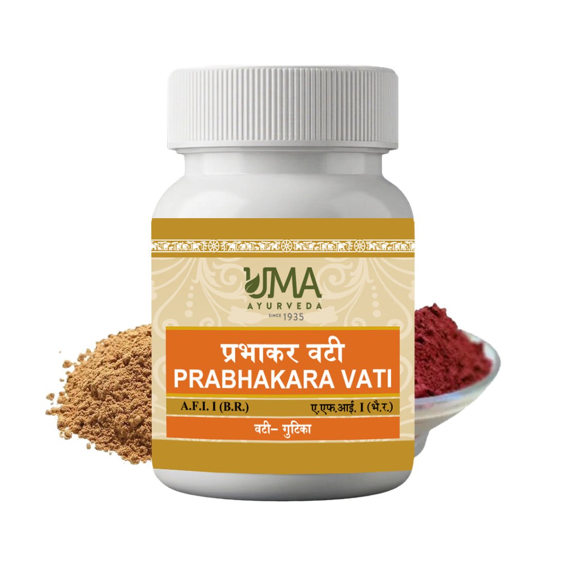 Uma Ayurveda Prabhakar Vati Tablets